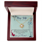 To My Nurse Wife You Brighten Up My Day From Husband Infinity Knot Necklace Message Card-Express Your Love Gifts