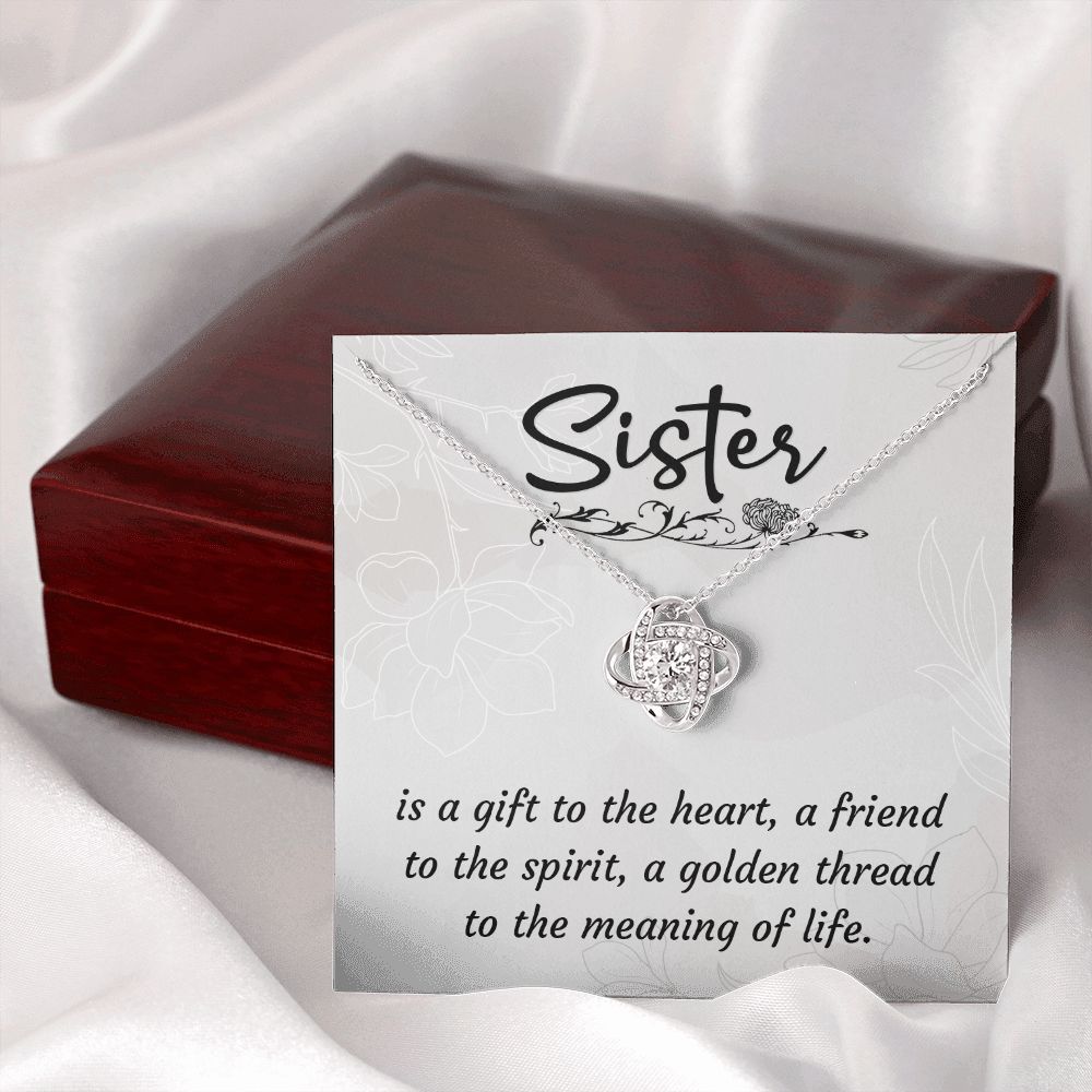 Sister Gift: Sister Necklace, Wishbone Lucky Jewelry, Sterling Silver –  Starring You Jewelry