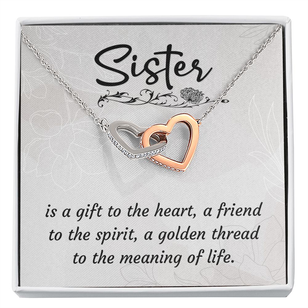 Soul Sister Infinity Heart Necklace - Designed By Memories