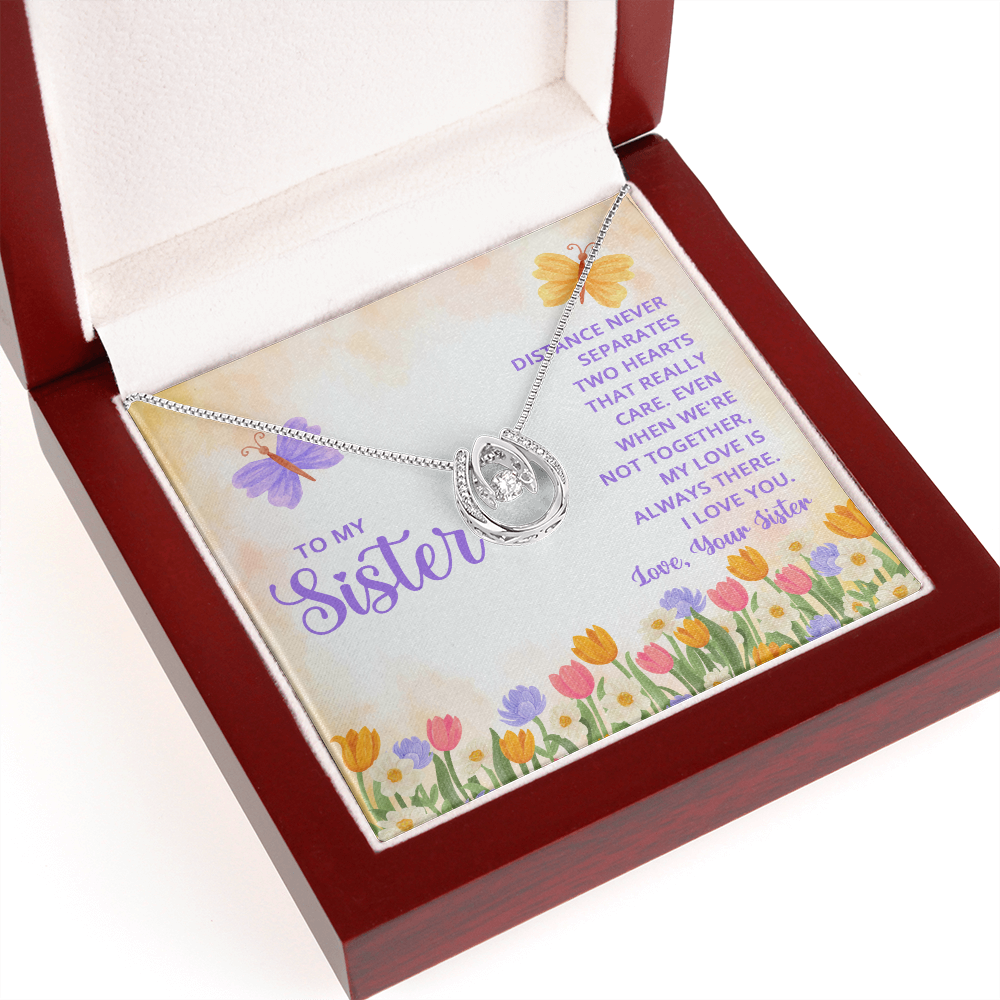 https://expressyourlovegifts.com/cdn/shop/products/to-my-sister-distance-never-separates-two-hearts-lucky-horseshoe-necklace-message-card-14k-w-cz-crystals-express-your-love-gifts-7_1200x.png?v=1690315142