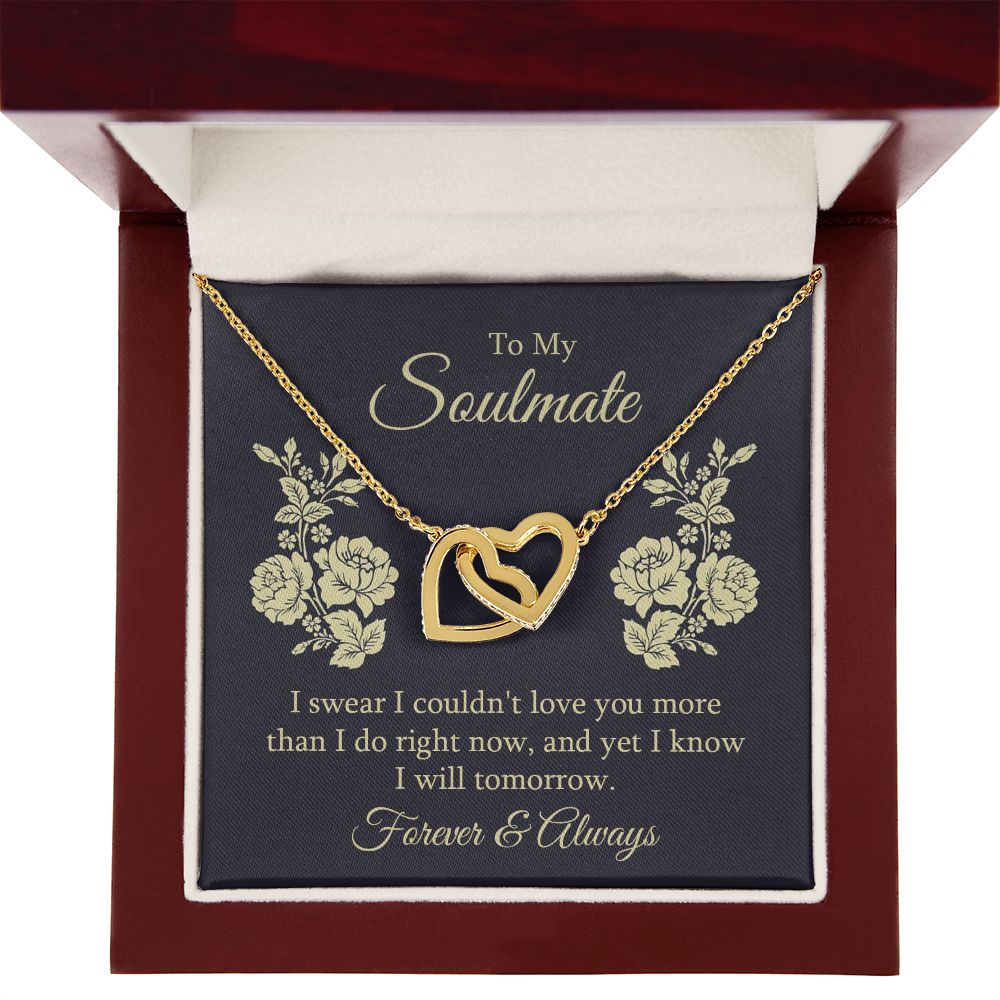 To My Soulmate I Swear I Couldn't Love You Inseparable Necklace-Express Your Love Gifts