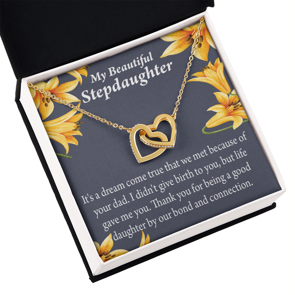 To My Stepdaughter Life's Gift Inseparable Necklace-Express Your Love Gifts