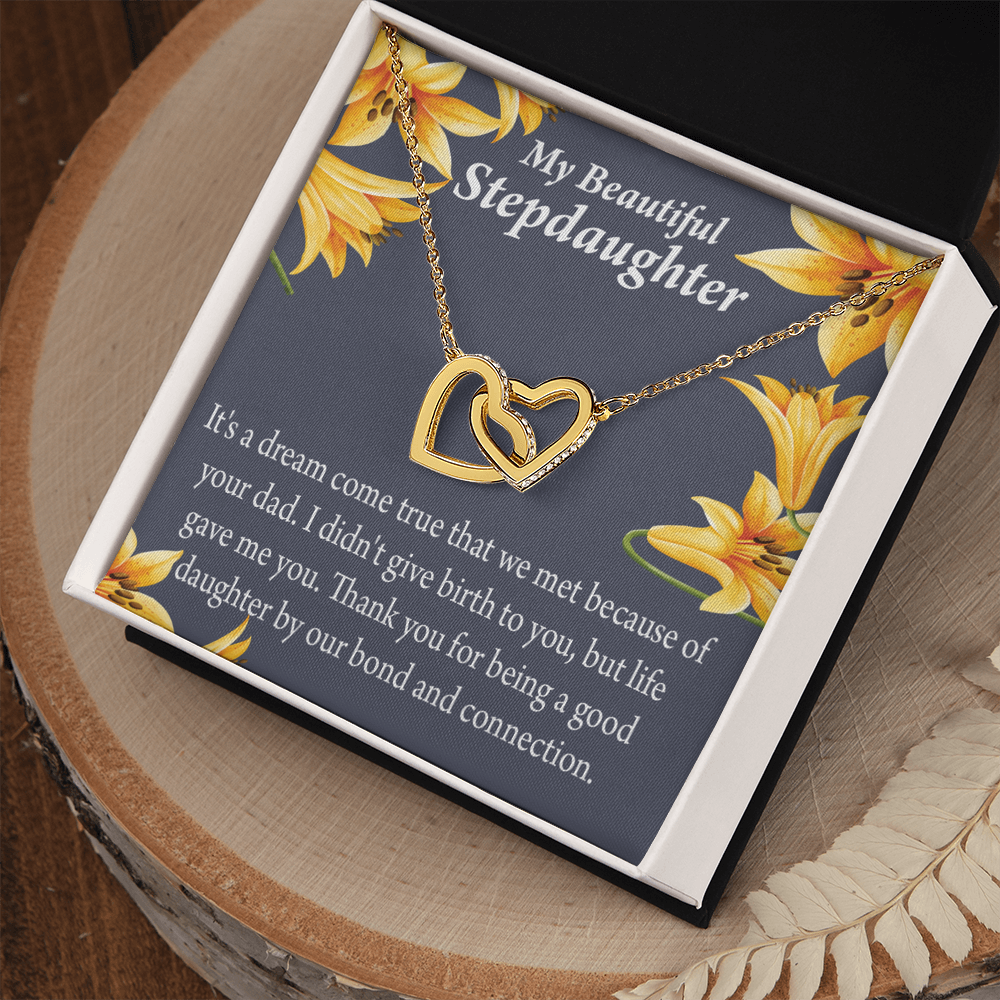 To My Stepdaughter Life's Gift Inseparable Necklace-Express Your Love Gifts