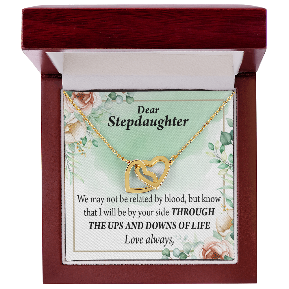 To My Stepdaughter Love Always Inseparable Necklace-Express Your Love Gifts