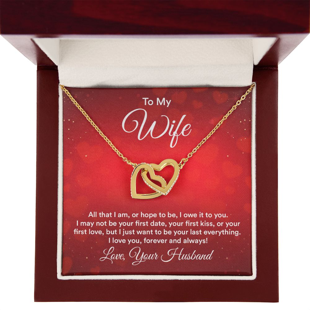 To My Wife All That I Am Inseparable Necklace-Express Your Love Gifts