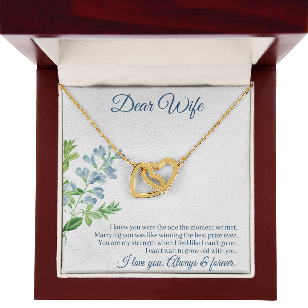 To My Wife Always and Forever Inseparable Necklace-Express Your Love Gifts