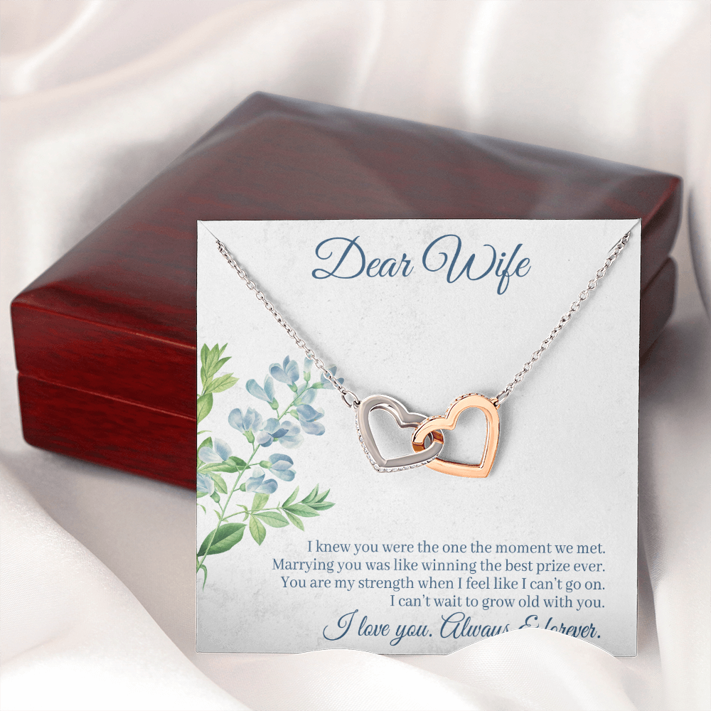 To My Wife Always and Forever Inseparable Necklace-Express Your Love Gifts