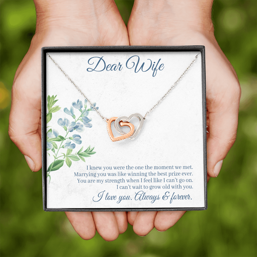 To My Wife Always and Forever Inseparable Necklace-Express Your Love Gifts