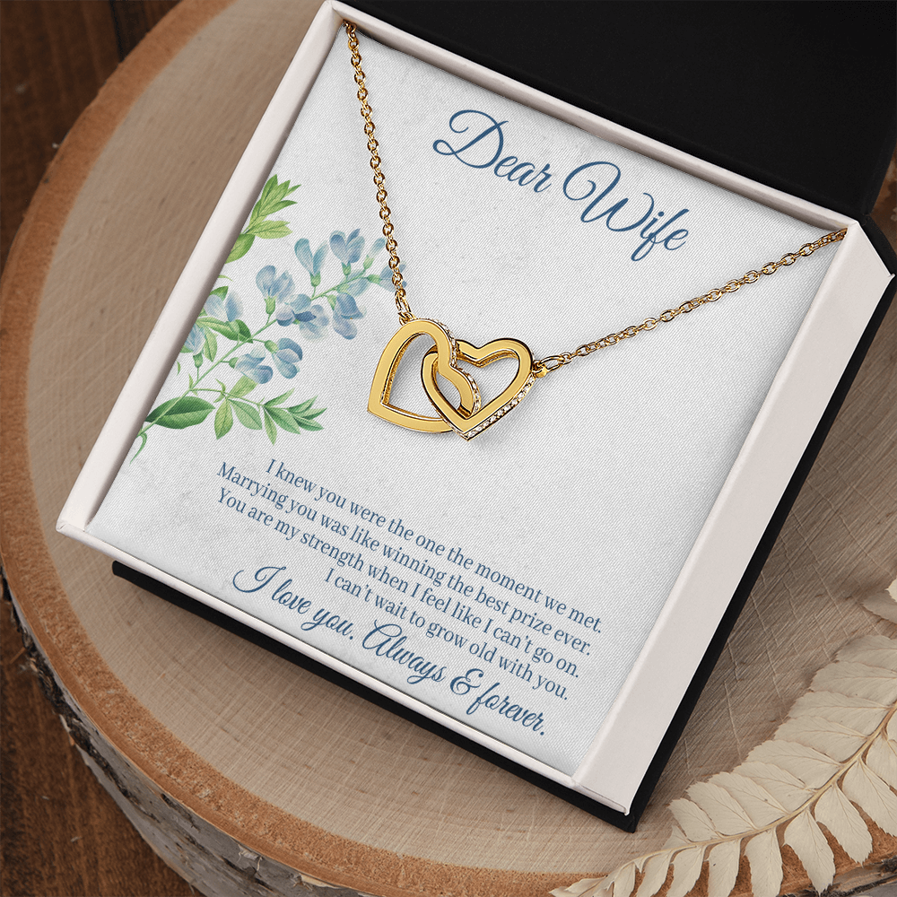 To My Wife Always and Forever Inseparable Necklace-Express Your Love Gifts