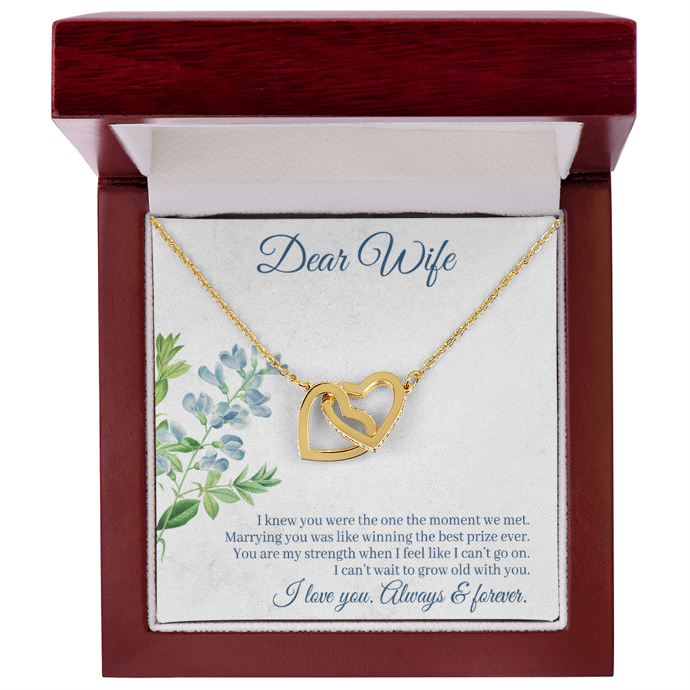 To My Wife Always and Forever Inseparable Necklace-Express Your Love Gifts