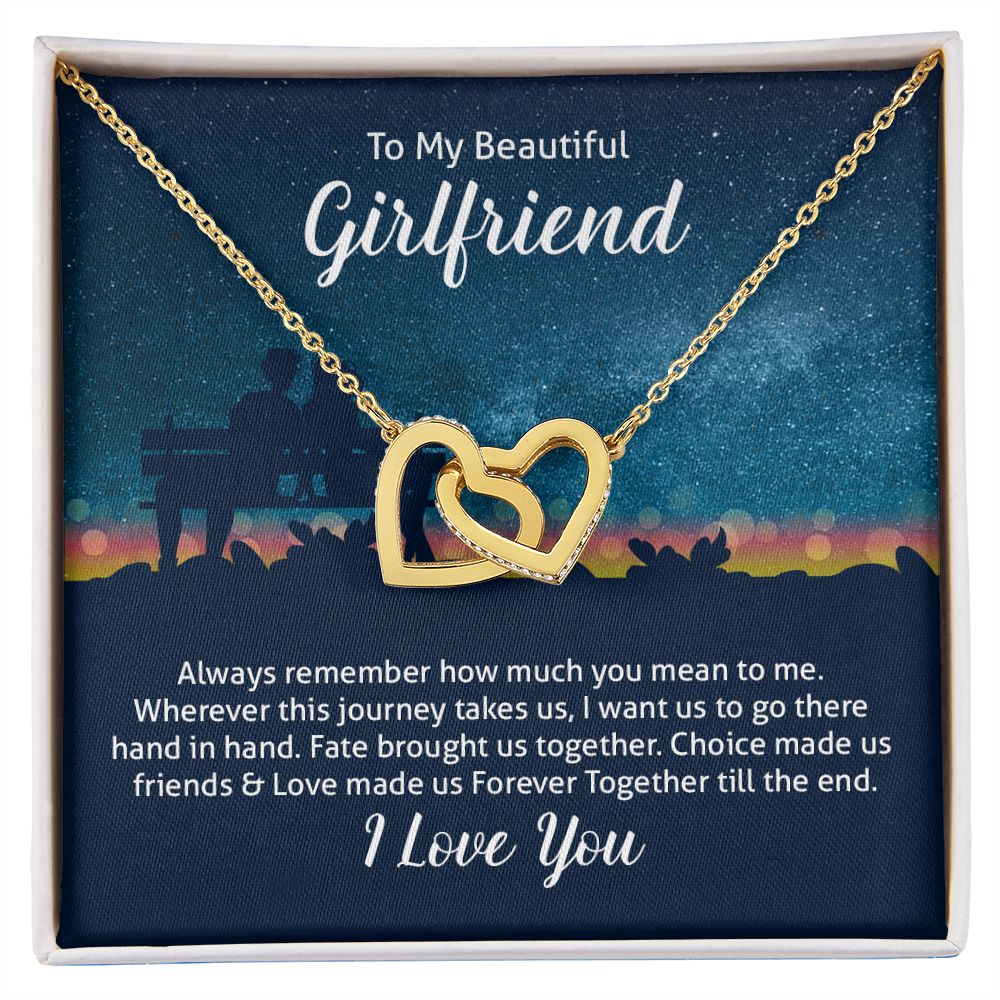 To My Wife Always Remember Inseparable Necklace-Express Your Love Gifts