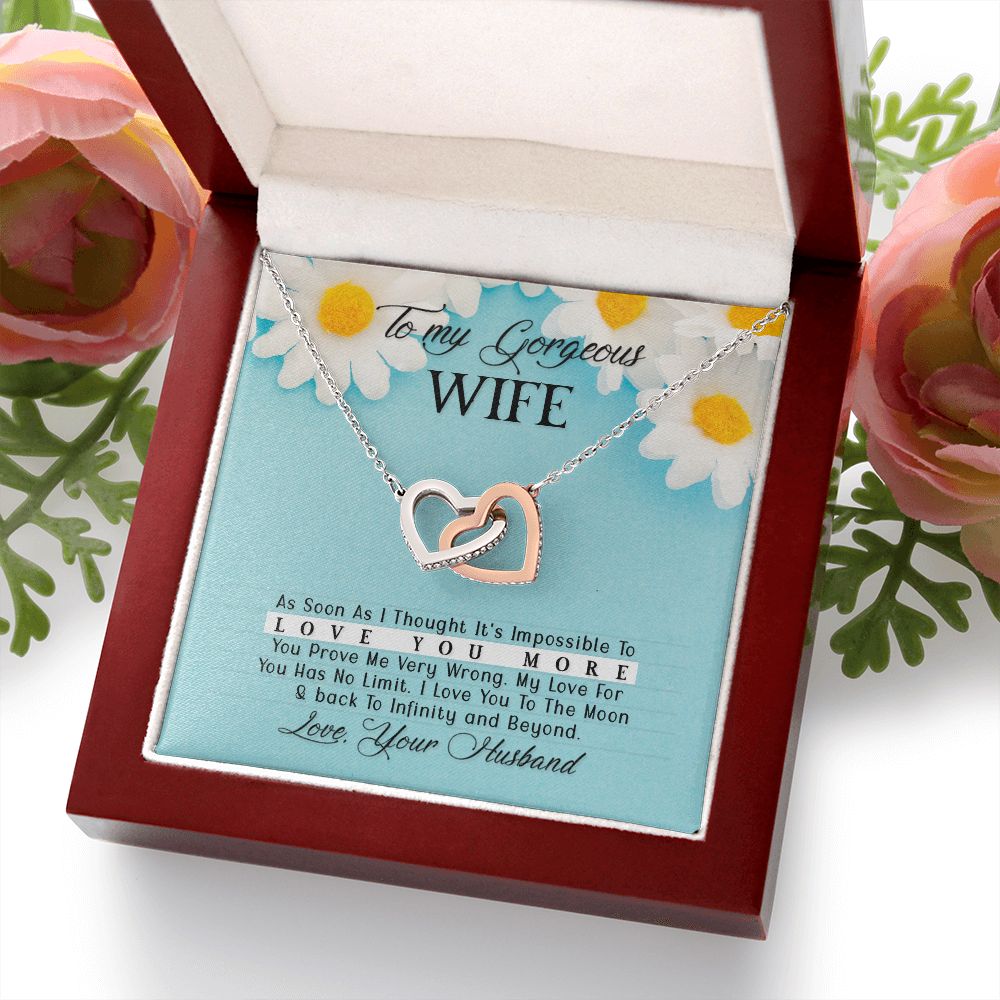 To My Wife As Soon As I Thought Inseparable Necklace-Express Your Love Gifts