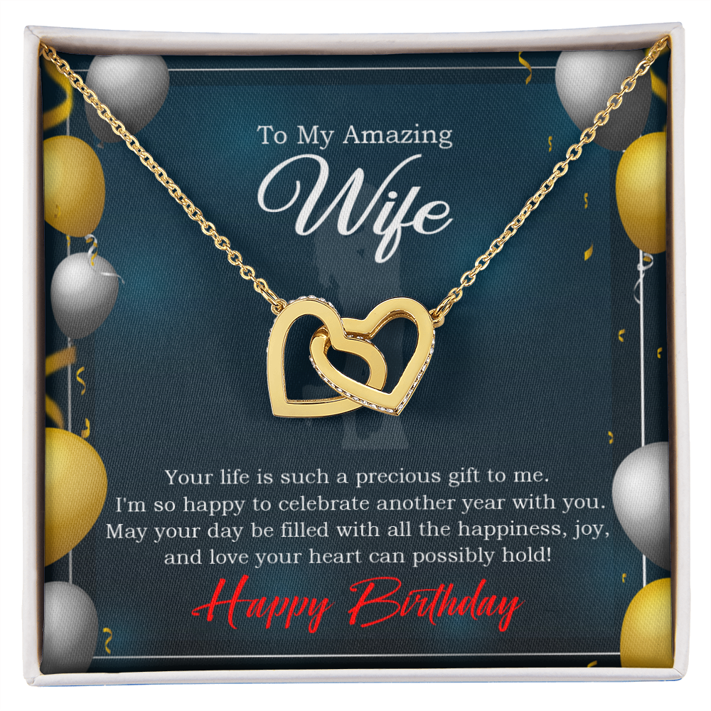Special Romantic Gift For Wife - Pure Silver Pendant & Message Card | –  Rakva