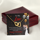 To My Wife Birthday Message You Make me Better Inseparable Necklace-Express Your Love Gifts