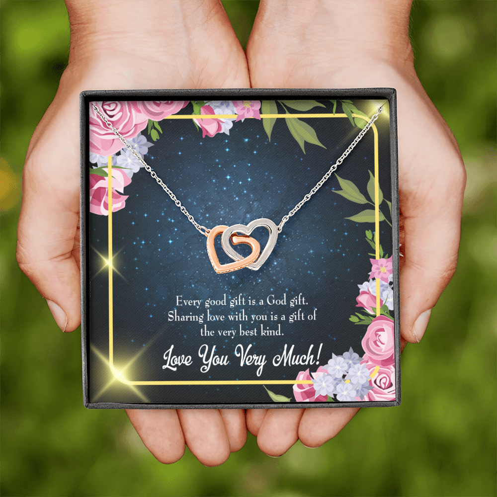 To My Wife Every Good Gift Inseparable Necklace-Express Your Love Gifts