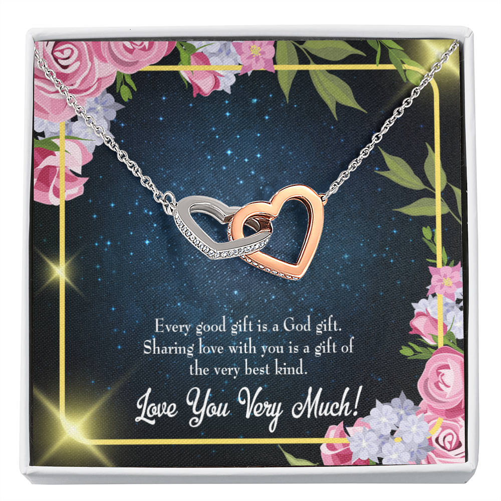 To My Wife Every Good Inseparable Necklace - Express Your Love Gifts