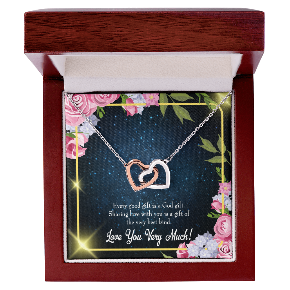 To My Wife Every Good Gift Inseparable Necklace-Express Your Love Gifts