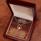 To My Wife Firewife Independence Day Forever Necklace w Message Card-Express Your Love Gifts