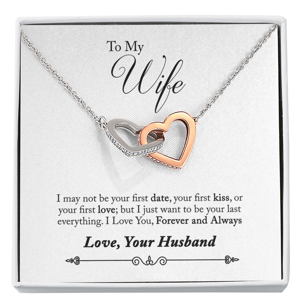 To My Wife Forever and Always Inseparable Necklace-Express Your Love Gifts