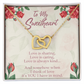 To My Wife Girlfriend Love is You Inseparable Necklace-Express Your Love Gifts