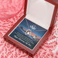 To My Wife I'd Choose You in a Hundred Lifetimes Forever Necklace w Message Card-Express Your Love Gifts