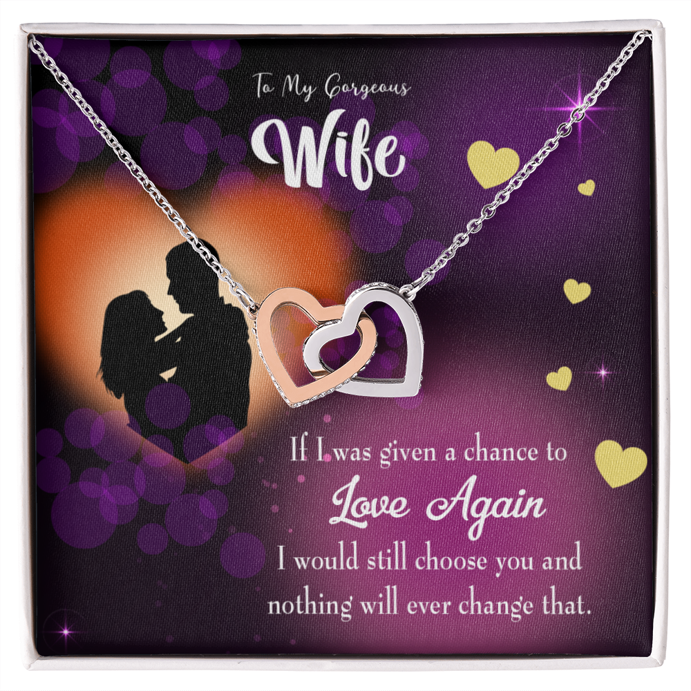 To My Wife Love Again Inseparable Necklace-Express Your Love Gifts