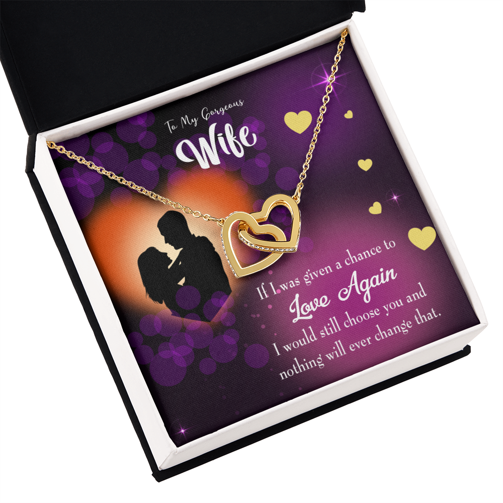 To My Wife Love Again Inseparable Necklace-Express Your Love Gifts