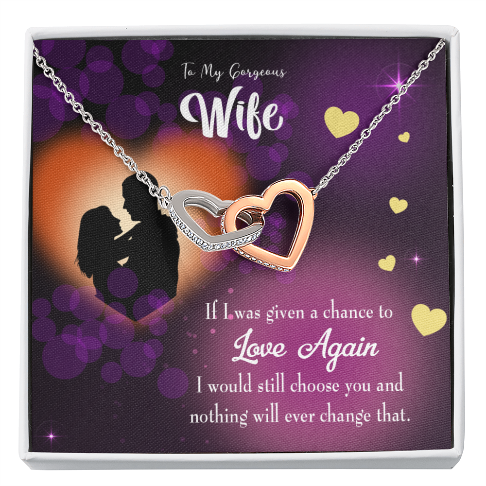 To My Wife Love Again Inseparable Necklace-Express Your Love Gifts