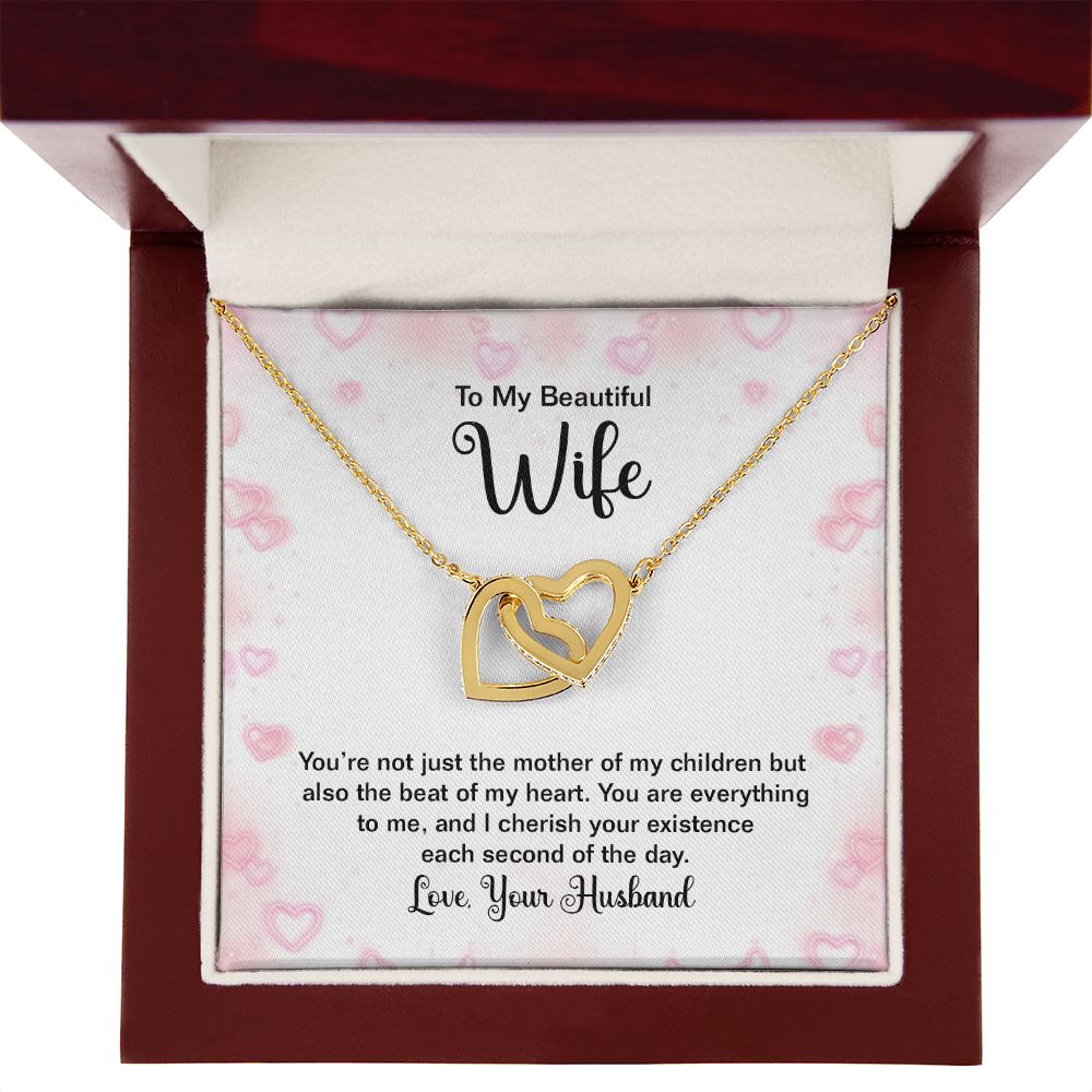To My Wife Mother of My Children Inseparable Necklace-Express Your Love Gifts