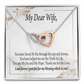 To My Wife My Dear Wife Inseparable Necklace-Express Your Love Gifts
