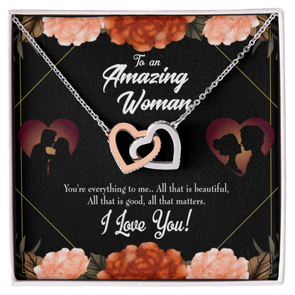 To My Wife My Love My Friend Inseparable Necklace-Express Your Love Gifts