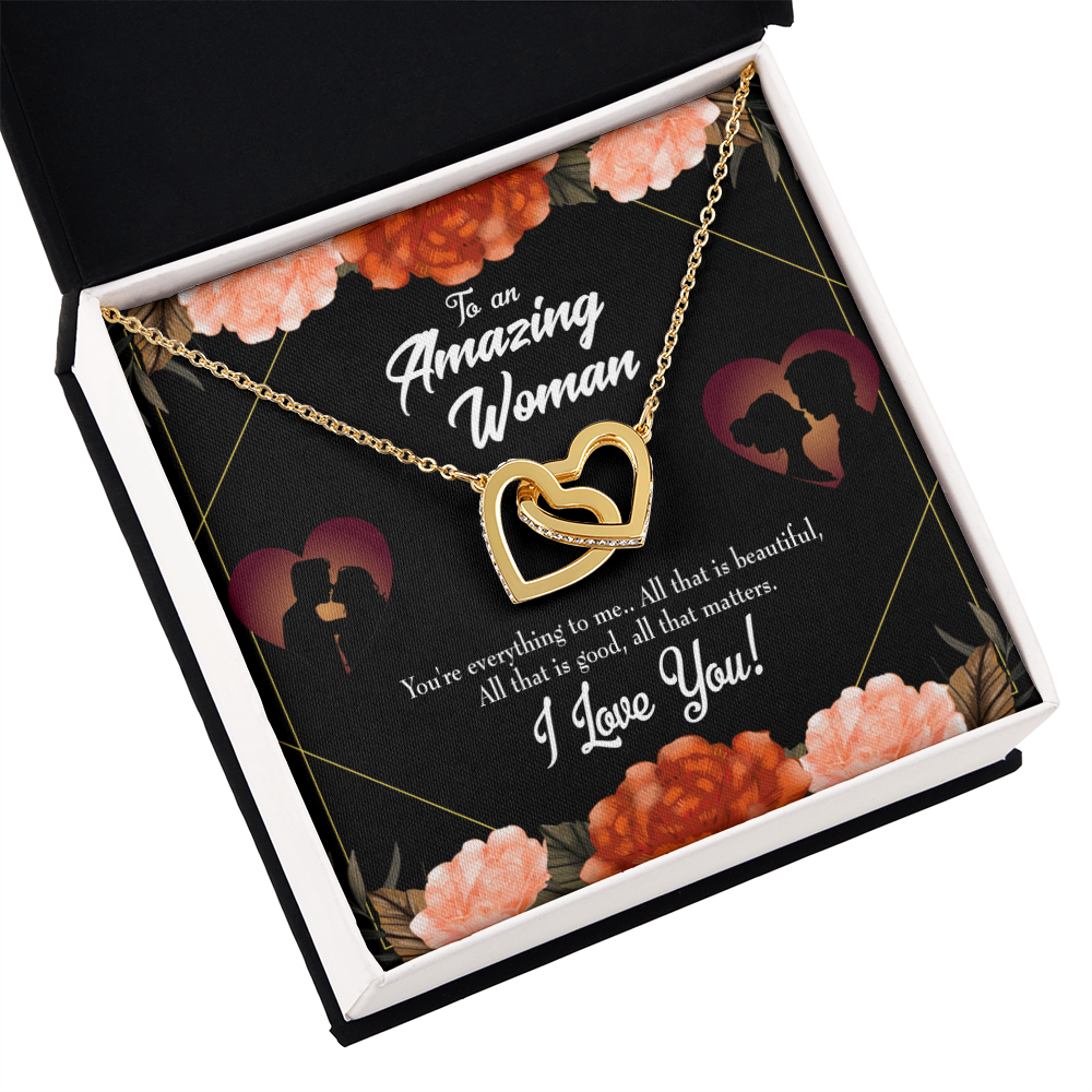 To My Wife My Love My Friend Inseparable Necklace-Express Your Love Gifts
