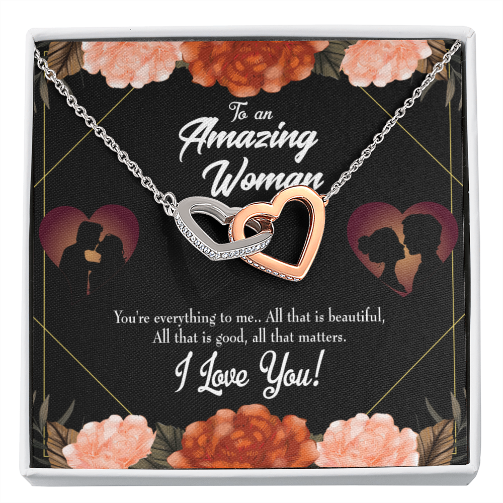 To My Wife My Love My Friend Inseparable Necklace-Express Your Love Gifts