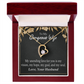 To My Wife My Unending Love For You Forever Necklace w Message Card-Express Your Love Gifts