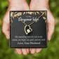 To My Wife My Unending Love For You Forever Necklace w Message Card-Express Your Love Gifts