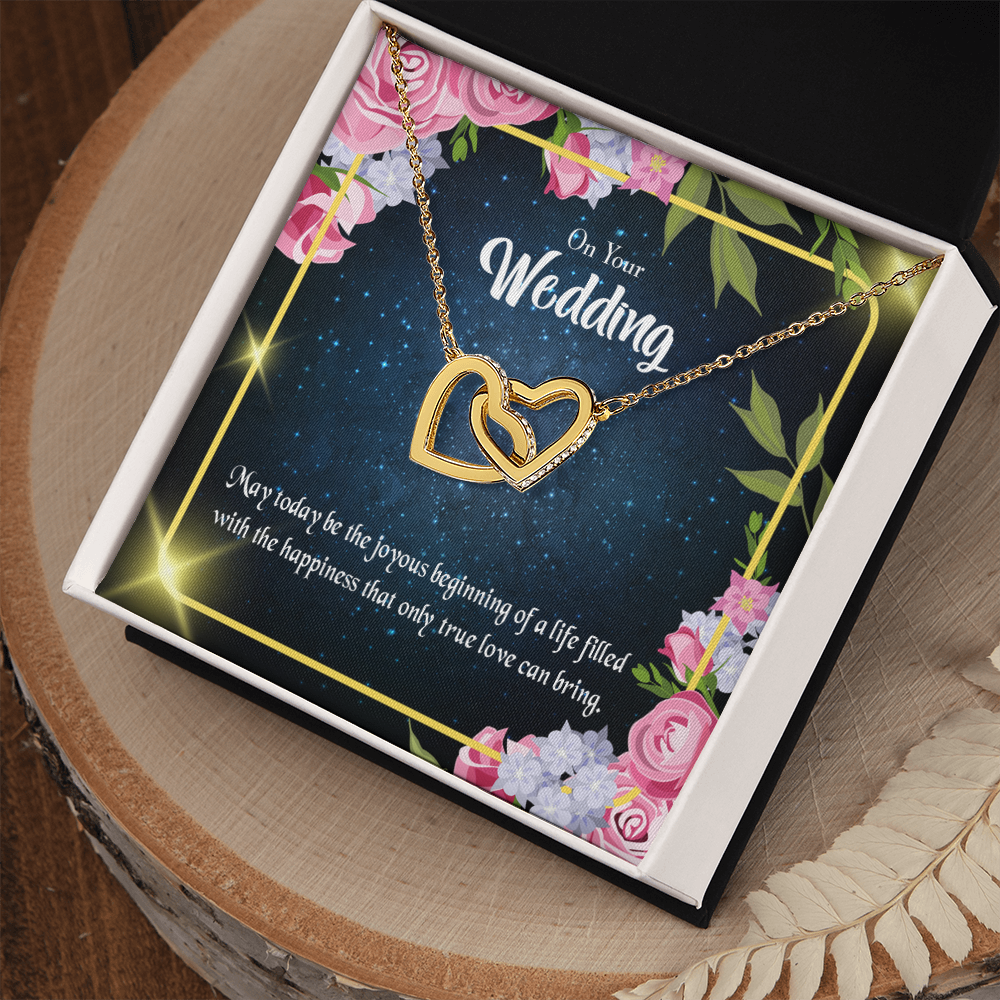 To My Wife On Your Wedding Inseparable Necklace-Express Your Love Gifts