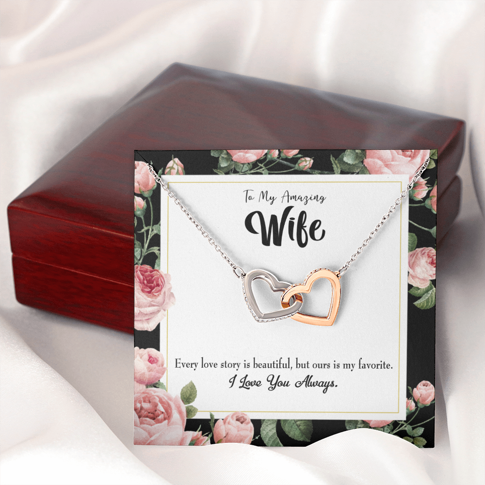 To My Wife Our Story Inseparable Necklace-Express Your Love Gifts