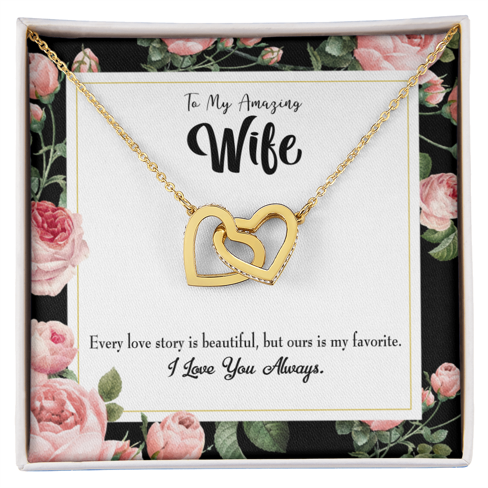 To My Wife Our Story Inseparable Necklace-Express Your Love Gifts