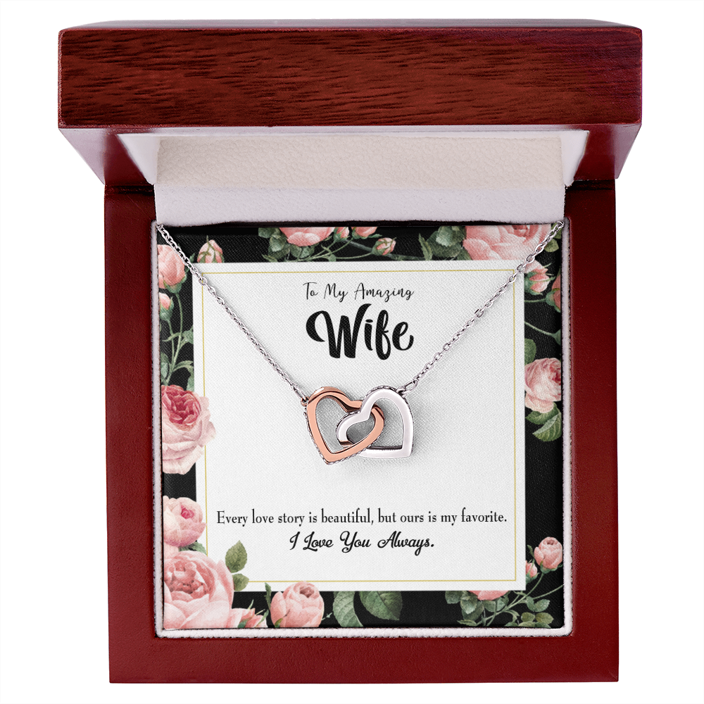 To My Wife Our Story Inseparable Necklace-Express Your Love Gifts