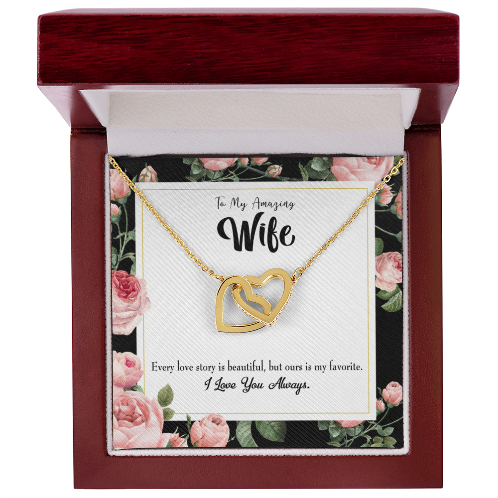 To My Wife Our Story Inseparable Necklace-Express Your Love Gifts