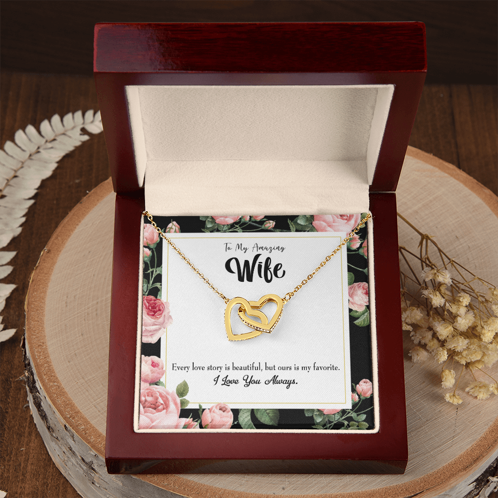 To My Wife Our Story Inseparable Necklace-Express Your Love Gifts