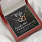 To My Wife Remember That I'll Always Inseparable Necklace-Express Your Love Gifts