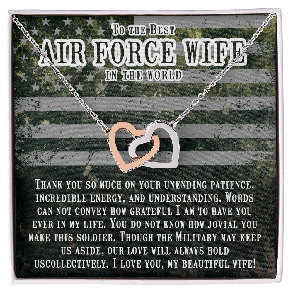 To My Wife Thank You so Much Inseparable Necklace-Express Your Love Gifts