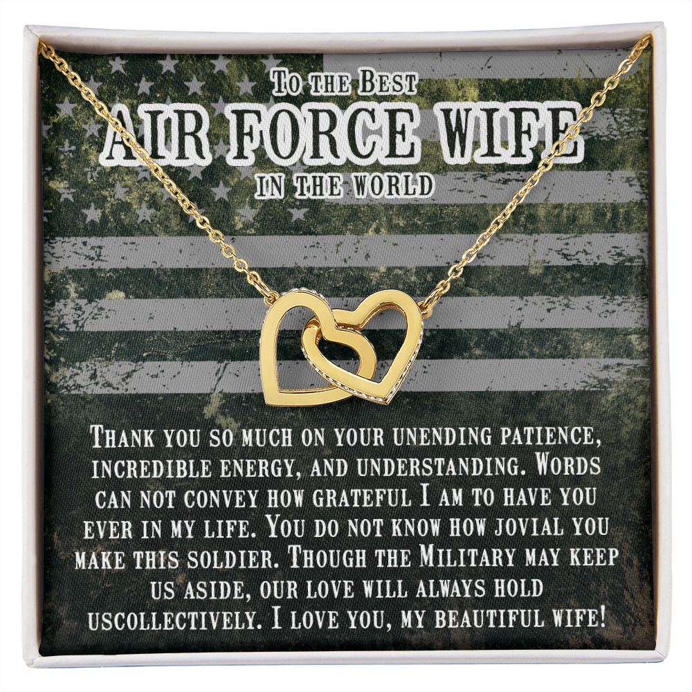 To My Wife Thank You so Much Inseparable Necklace-Express Your Love Gifts