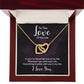 To My Wife The Love of My Life In You I've Found Inseparable Necklace-Express Your Love Gifts
