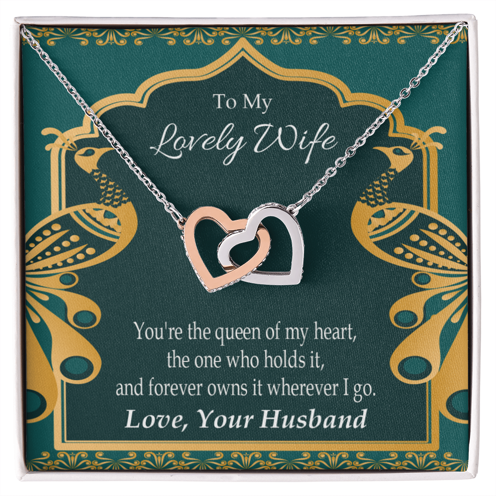 To My Wife To My Lovely Wife Inseparable Necklace-Express Your Love Gifts