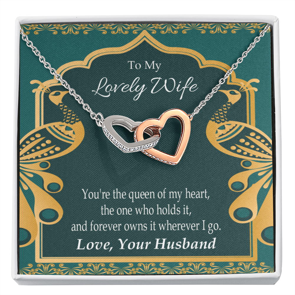 To My Wife To My Lovely Wife Inseparable Necklace-Express Your Love Gifts