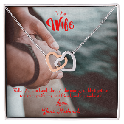 To My Wife To My Soulmate Inseparable Necklace-Express Your Love Gifts