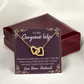 To My Wife Whenever I Look Into Your Eyes Inseparable Necklace-Express Your Love Gifts