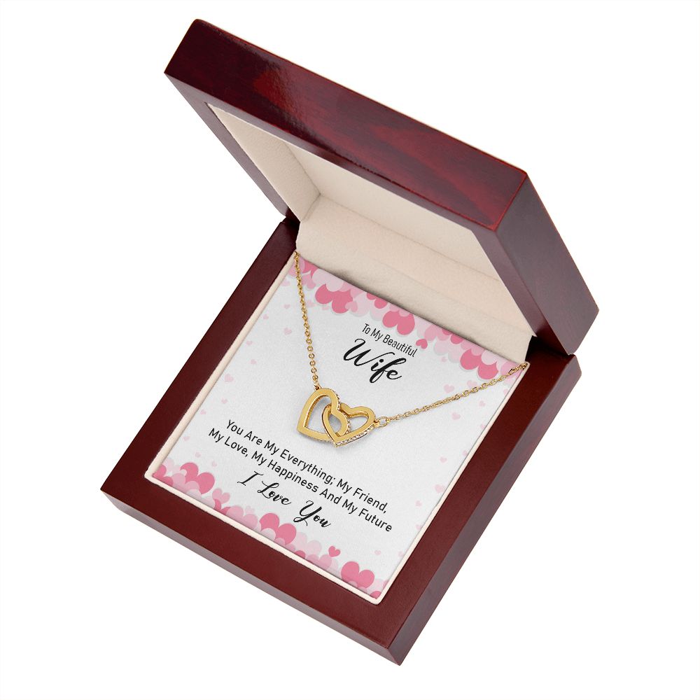 To My Wife You Are My Everything Inseparable Necklace-Express Your Love Gifts